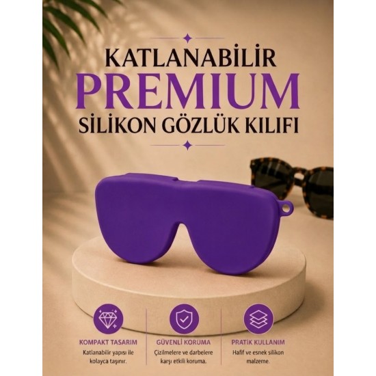 PREMİUM SİLİKON GÖZLÜK KILIFI