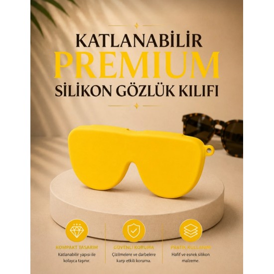 PREMİUM SİLİKON GÖZLÜK KILIFI