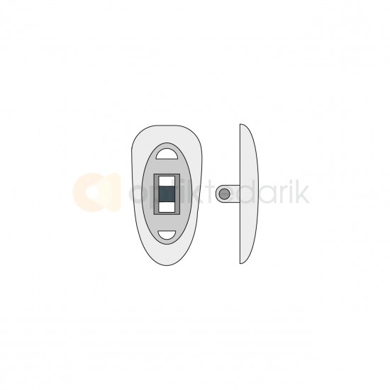 SİLİKON DAMLA VİDALI PLAKET M13