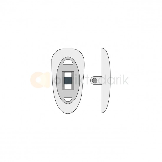 SİLİKON DAMLA VİDALI PLAKET M17