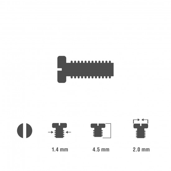 1.4 BLOK CAM VİDASI 4.0MM
