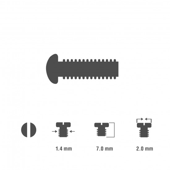 1.4 ELMAS FASET VİDASI 7.0MM